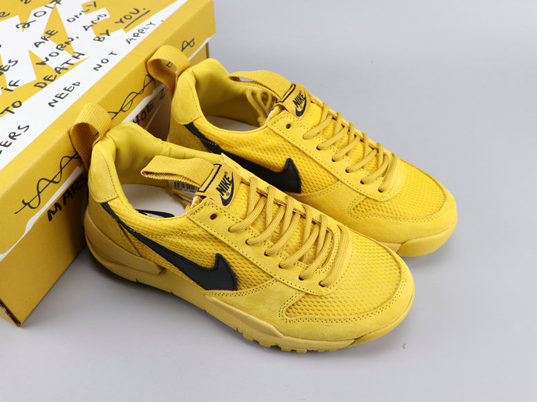 Women Nike City LOOP NASA Yellow Black Shoes - Click Image to Close